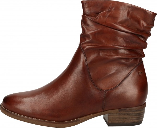 Tamaris Stiefelette Leder Chestnut