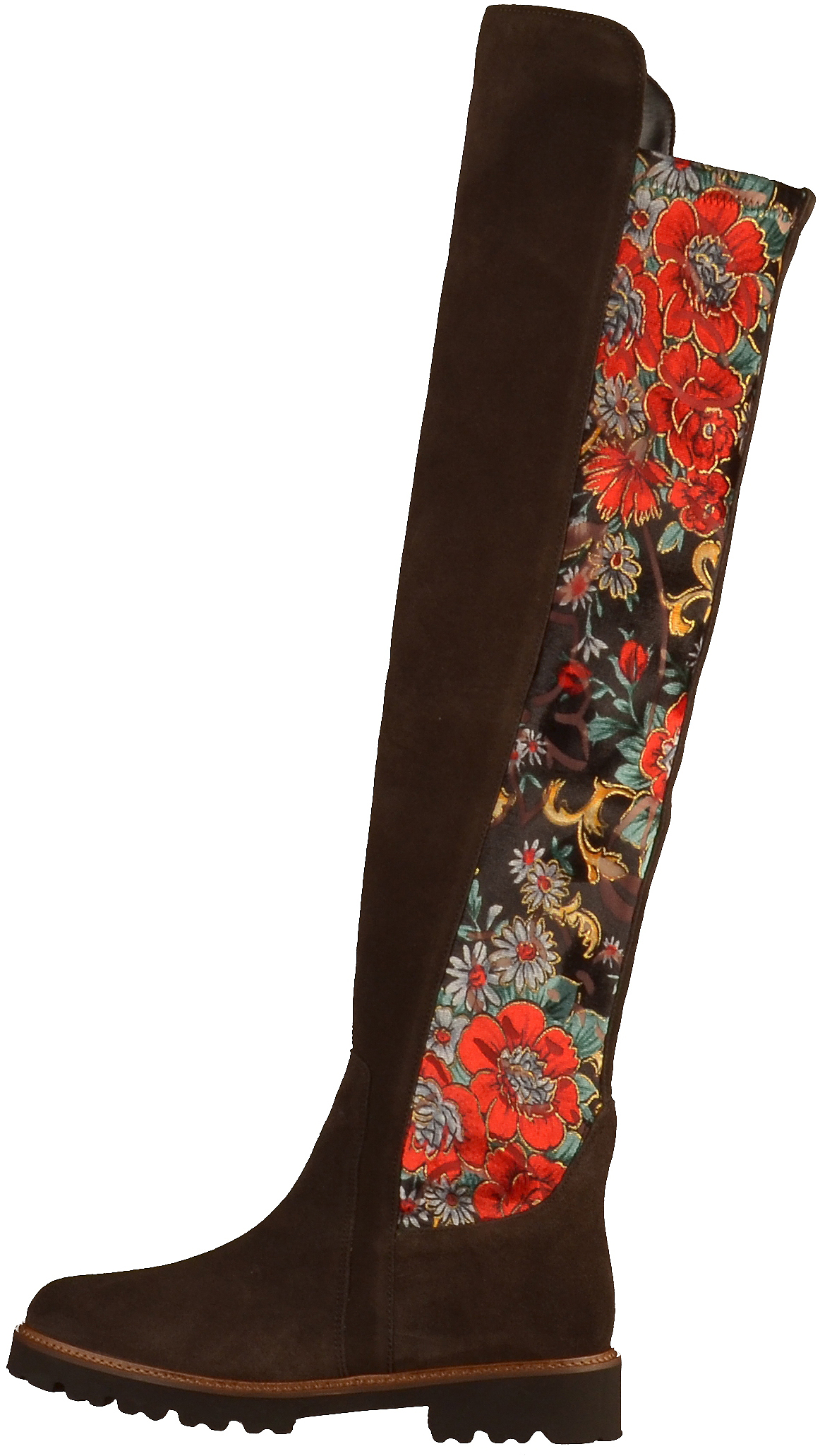 Gabor Stiefel Leder/Textil Braun Stiefel Damenschuhe