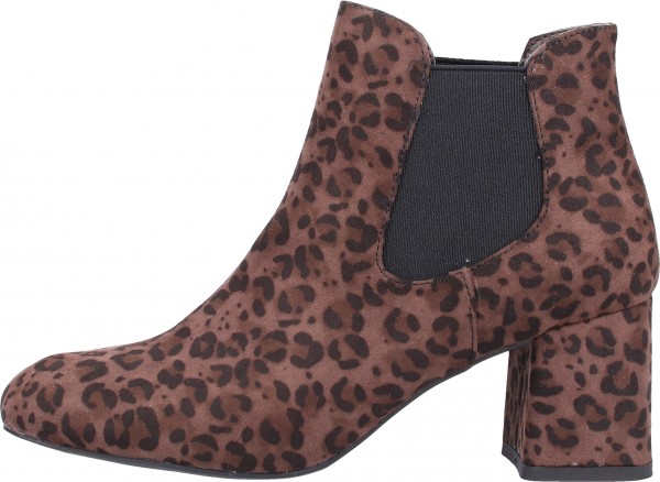 s.Oliver Stiefelette Textil Braun