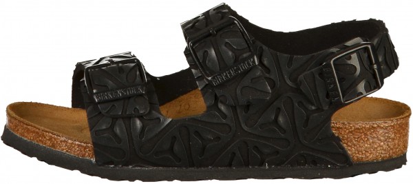 Birkenstock Milano Kids Sandalen Mikrofaser Seaweed Black