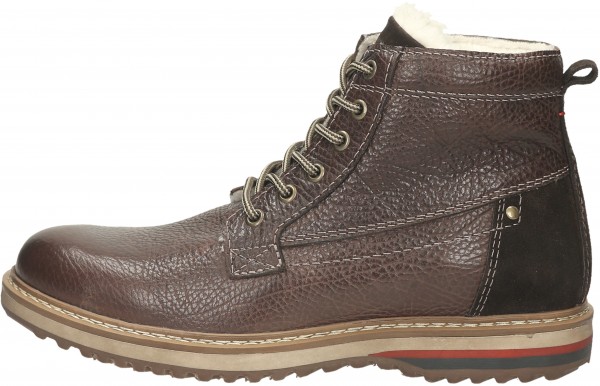 Bama Stiefelette Leder Braun Warmfutter