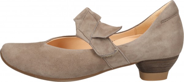 Think! Pumps Veloursleder Schlamm