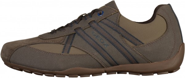 Geox Sneaker Lederimitat/Textil Mud