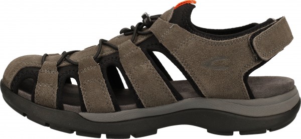 camel active Sandalen Leder/Synthetik Dunkelgrau