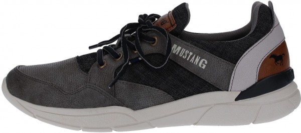 Mustang Sneaker Lederimitat Grau