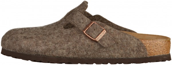 Birkenstock Boston Clogs Wolle Cacao