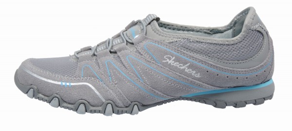 Skechers Sneaker Leder/Textil Hellgrau