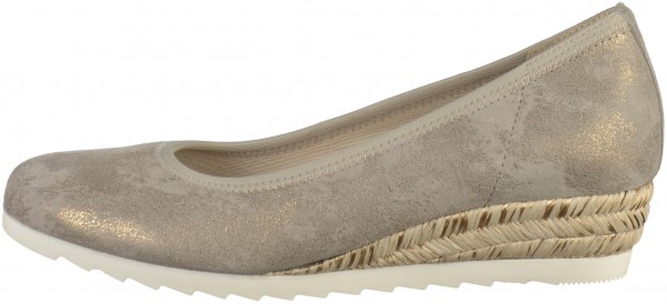 Gabor Pumps Leder Taupe