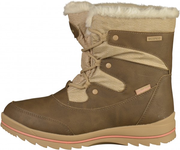 Skechers Stiefel Lederimitat Braun Warmfutter
