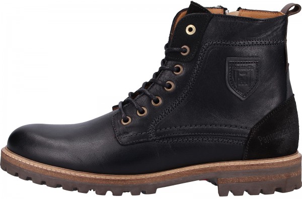 Pantofola d Oro Stiefelette Leder Schwarz