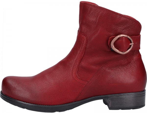 Think! Stiefelette Leder Rot