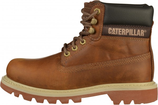 Caterpillar Stiefelette Leder Braun
