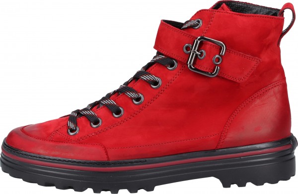 Paul Green Stiefelette Nubukleder Chili