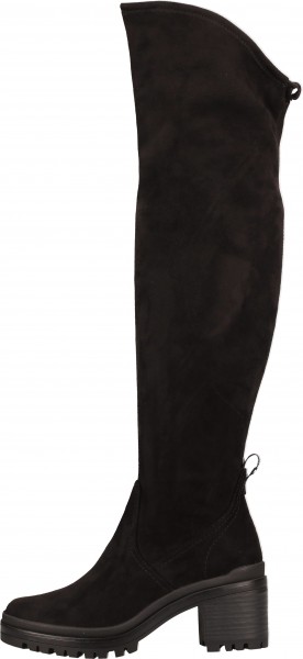 Tamaris Stiefel Lederimitat Schwarz