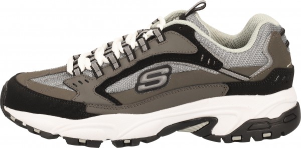Skechers Sneaker Leder Grau