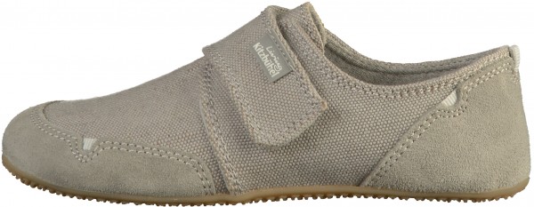 Living Kitzbühel Hausschuhe Leder/Textil Grau