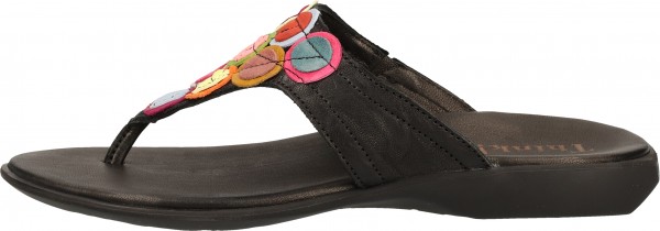 Think! Sandalen Leder Schwarz