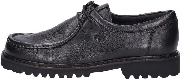 Sioux Mokassin Leder Schwarz