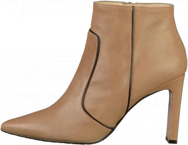 Lodi Stiefelette Leder Beige
