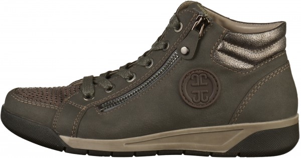 Jenny Sneaker Lederimitat Grau