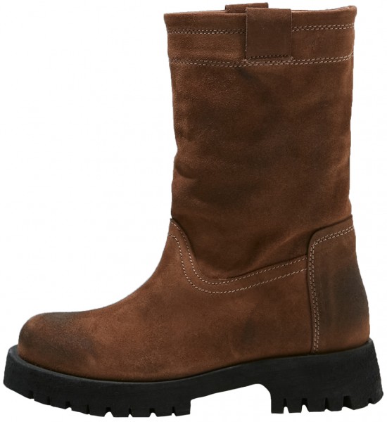 Inuovo Stiefel Veloursleder Braun