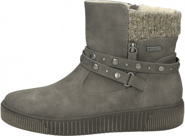 Young Spirit Stiefelette Lederimitat Dunkelgrau Warmfutter