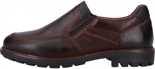 Bama Slipper Leder Dunkelbraun