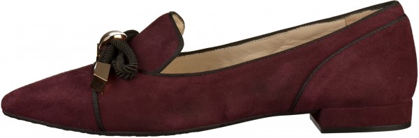 Lodi Slipper Leder Rot