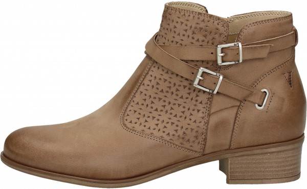 Venturini Milano Stiefelette Leder Hellbraun