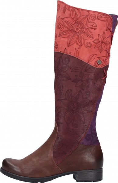Think! Stiefel Leder Rot