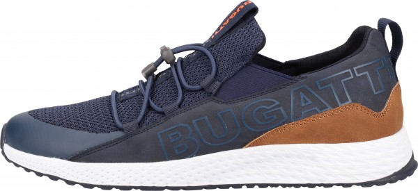 Bugatti Sneaker Leder/Textil Dunkelblau
