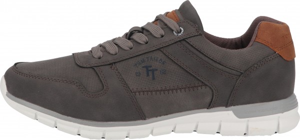 Tom Tailor Sneaker Lederimitat Grau