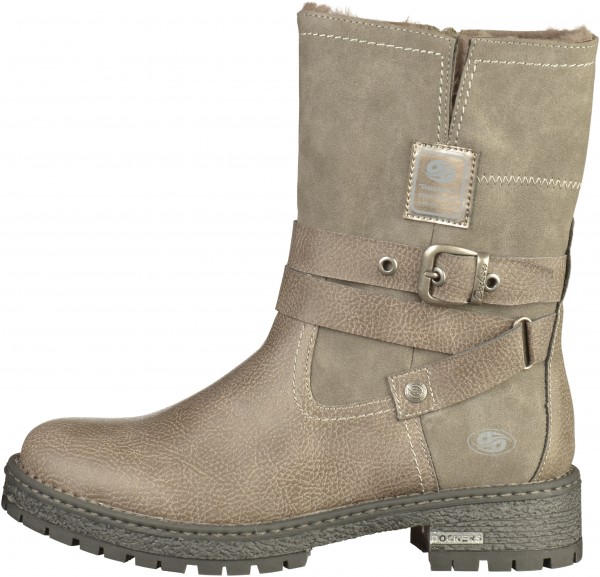 Dockers Stiefel Lederimitat Dunkelgrau