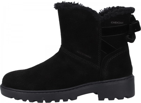 Geox Stiefelette Veloursleder Schwarz