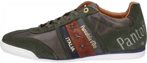 Pantofola d Oro Sneaker Leder Oliv