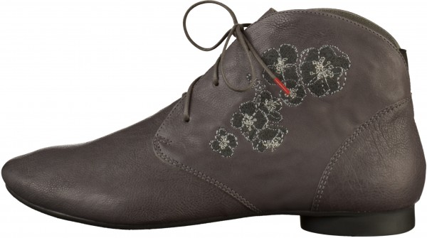 Think! Stiefelette Leder Grau