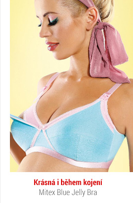 Mateřská podprsenka Mitex Blue Jelly Bra