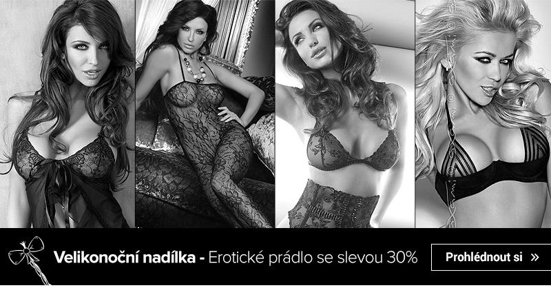 Velikonoční nadílka - Erotické prádlo se slevou 30%