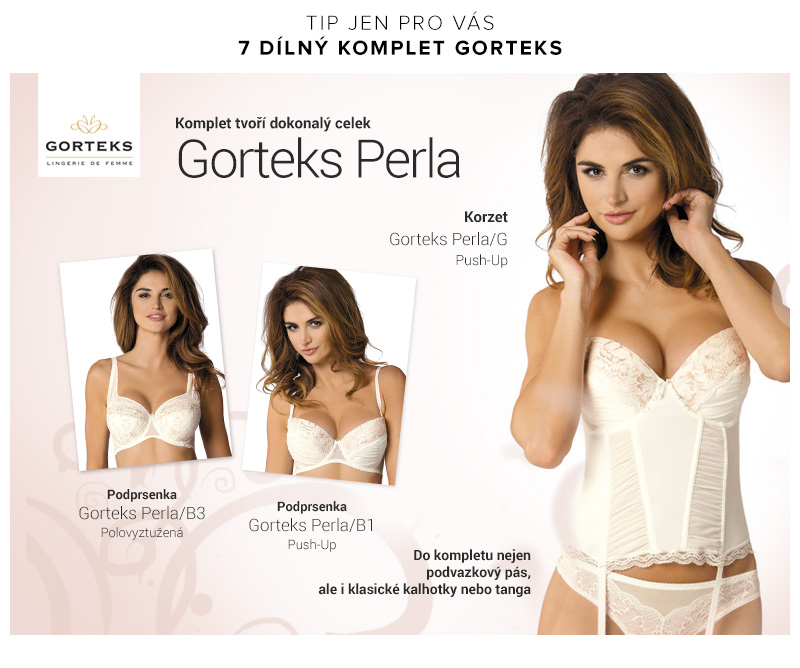 Komplet prádla Gorteks Perla