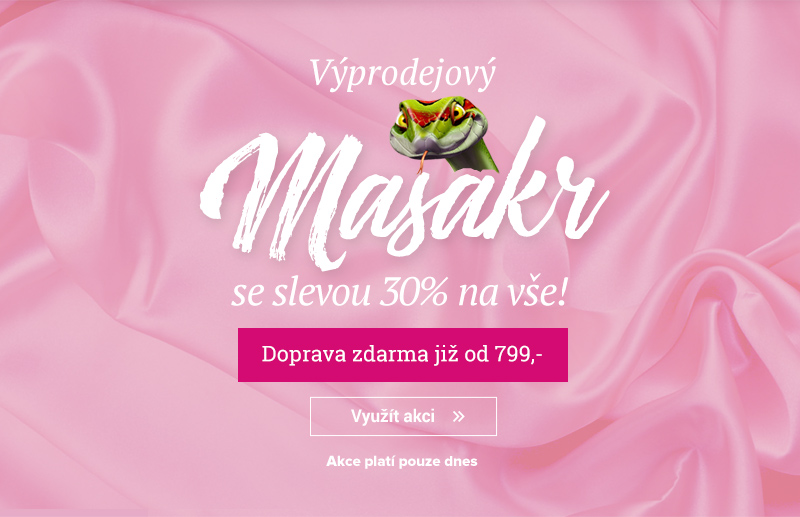 Výprodejový masakr se slevou 30% na vše