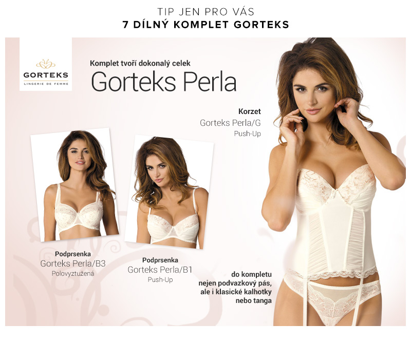 Komplet prádla Gorteks Perla