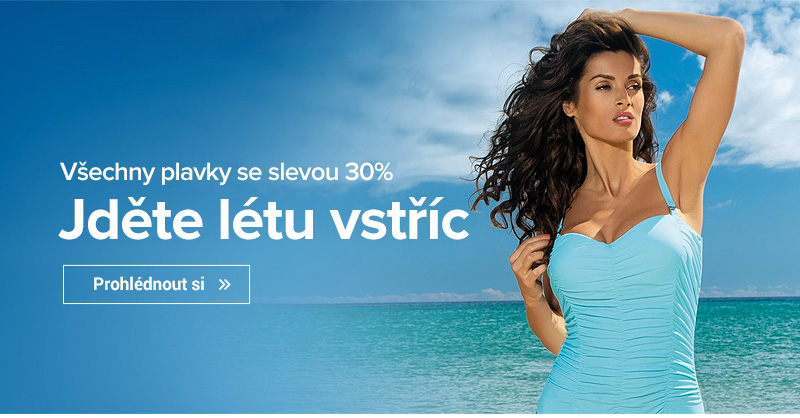 Všechny plavky se slevou 30%