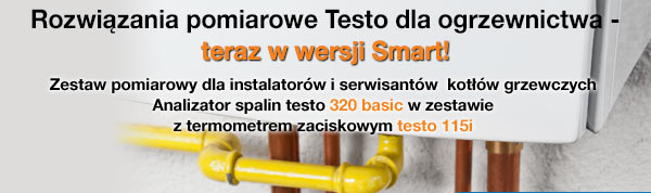 Rozwiązania pomiarowe Testo dla ogrzewnictwa - teraz w wersji Smart