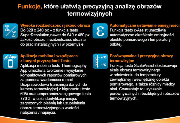 Funkcje, które ułatwią precyzyjną analizę obrazów termowizyjnych