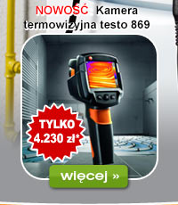 Nowosć: Kamera termowizyjna testo 869