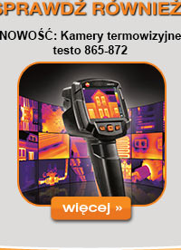 Kamery termowizyjne teto 865 - 872
