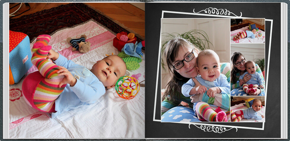 online baby photo book