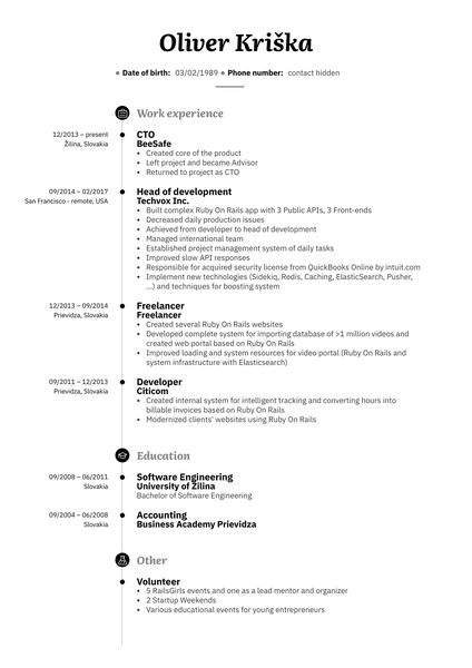 Amazon Software Development Engineer Resume Sample Kickresume