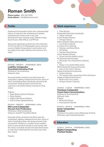 Translator Resume Sample Kickresume