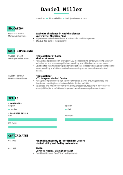 Travel Nurse Resume Sample | Kickresume